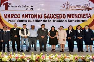 Lupita Daniel reafirma trabajo en unidad en juntas auxiliares de Cuautlancingo
