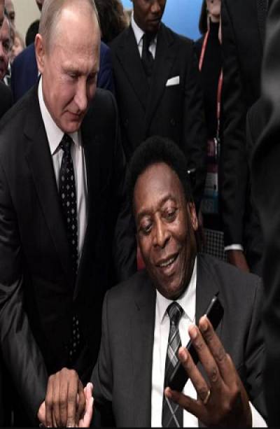 Pelé pide a Putin que detenga la invasión a Ucrania