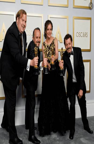 Mexicanos ganan el Oscar por Mejor Sonido con la cinta Sound of Metal