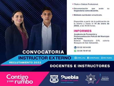 ¿Buscas chamba? La SSC busca a instructoras e instructores externos