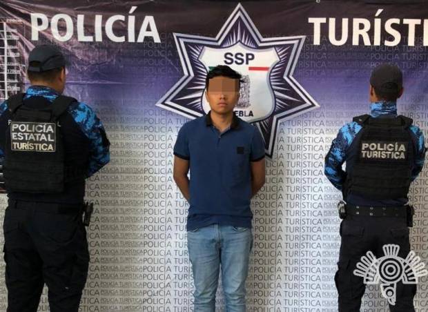 Atentó contra el pudor de una niña y policía lo aseguró en el centro de Puebla
