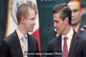 Morena lanza spot contra alianza PAN-PRI, &quot;el tumor de México&quot;