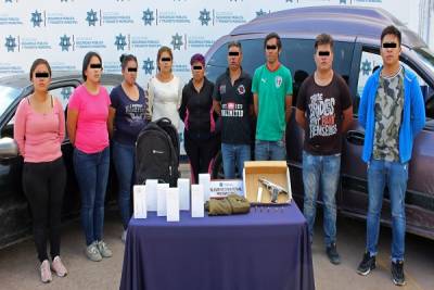 Cayó banda de asaltantes de tiendas AT&amp;T y Oxxo&#039;s en Puebla