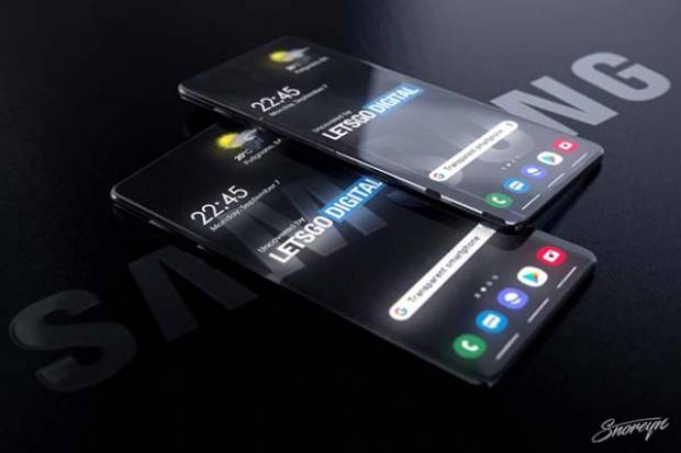 Samsung patenta un teléfono con pantalla transparente, así es como podría lucir