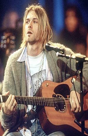 Subastarán guitarra que usó Kurt Cobain en MTV Unplugged 1994