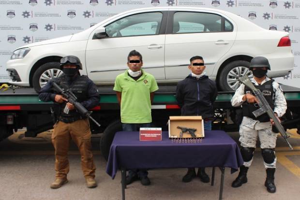 Seguridad Ciudadana capturó a pareja de asaltantes de Oxxos en Puebla