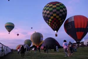 FOTOS. Así fue el primer festival de globos aerostáticos en Atlixco