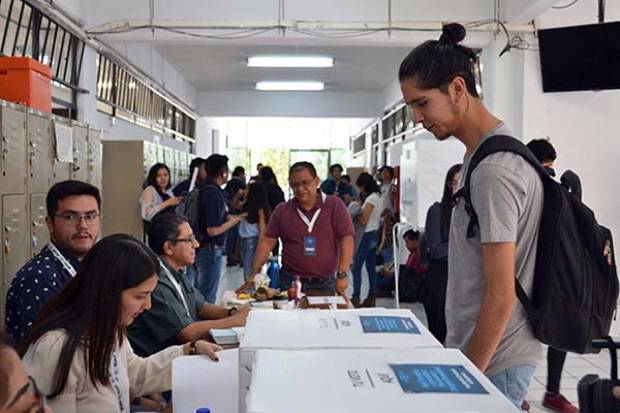 Se califican elecciones en tres unidades académicas de la BUAP