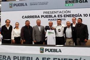 Carrera Puebla Es Energía 10K, próximo 26 de mayo en el Jardín del Arte
