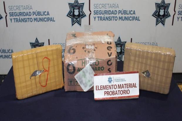 Hallaron cinco kilos de marihuana en zona de paquetería de la CAPU