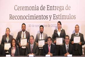 Ejecutivo de Puebla reconoce a Fiscalía por esclarecimiento de delitos