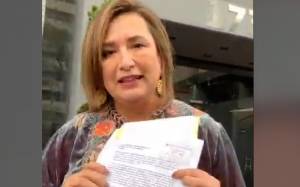 Xóchitl Gálvez denuncia a Bartlett ante la Función Pública por declaración patrimonial