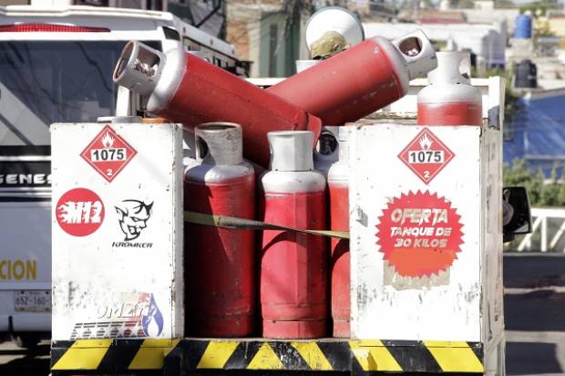 Gas LP sigue a la baja en Puebla; costará 13 pesos menos esta semana