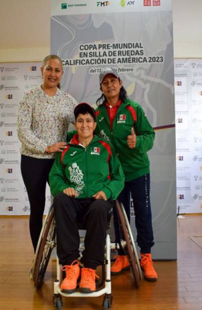 Copa Pre Mundial de Tenis en Silla de Ruedas en Puebla, del 13 al 16 de febrero