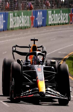Verstappen, el más rápido en la primera prueba del GP de Australia; Checo es tercero