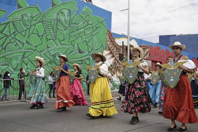 FOTOS: Así fue el desfile conmemorativo de la Revolución Mexicana en Puebla