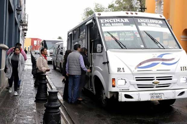 Gobierno de Puebla detendrá concesiones de transporte público hasta analizar las anteriores