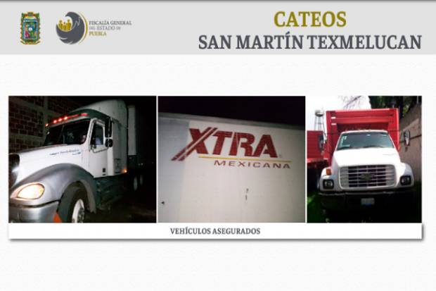 Hallan trailer robado con carga de fertilizante en San Martín Texmelucan