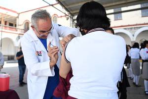 ¡Atención! Concluye jornada de vacunación contra VPH en Puebla: Salud