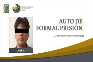 Dictan formal prisión en Puebla a secuestrador