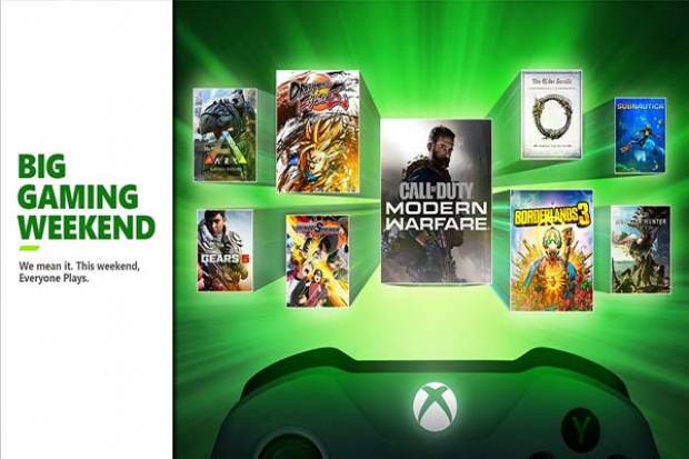 Xbox Live Gold y Gamepass gratis este fin de semana