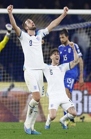 Inglaterra derrota 2-1 a Italia en fase clasificaroria a la Eurocopa 2024