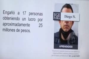 Capturan a sujeto por fraude de 25 mdp con la empresa AE Capital en Puebla