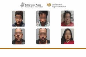Detienen a seis integrantes de la banda del &quot;Pelón del Sur&quot;, líder narcomenudista en Puebla