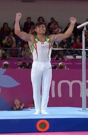 Juegos Panamericanos 2019: Isaac Núñez se colgó el oro  para México en barras paralelas