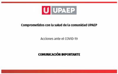 En aislamiento 4 miembros de la UPAEP por riesgo de coronavirus