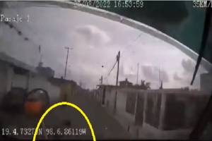 VIDEO: Capta cámara de la Ruta 68 momento en que atropella a menor en Puebla