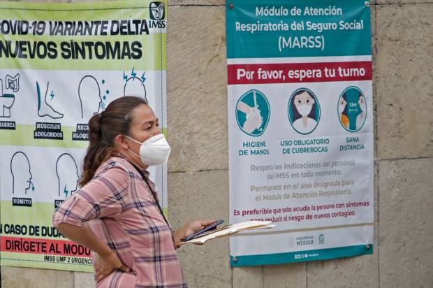 4 mil 515 casos activos de COVID en Puebla; más de 500 contagios diarios