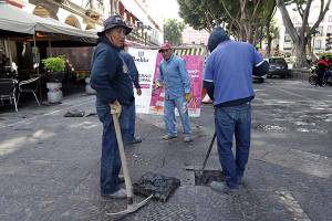 Ayuntamiento de Puebla implementa programa preventivo de bacheo por temporada de lluvias 2020