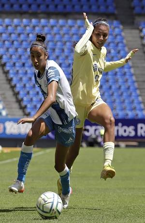 Puebla Femenil sorprende al América y gana 1-0 en el Cuauhtémoc
