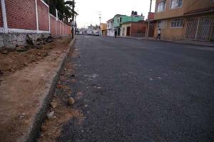 Pavimentación de la 55 Sur con 80% de avance: Ayuntamiento de Puebla