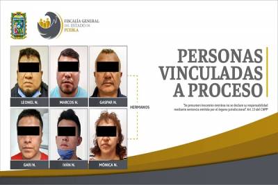 Secuestradores de general del Estado Mayor en Puebla quedaron vinculados a proceso