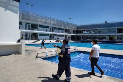 Supervisa Protección Civil balnearios en Puebla capital