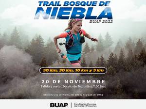 BUAP organiza Ultra Trail Bosque de Niebla
