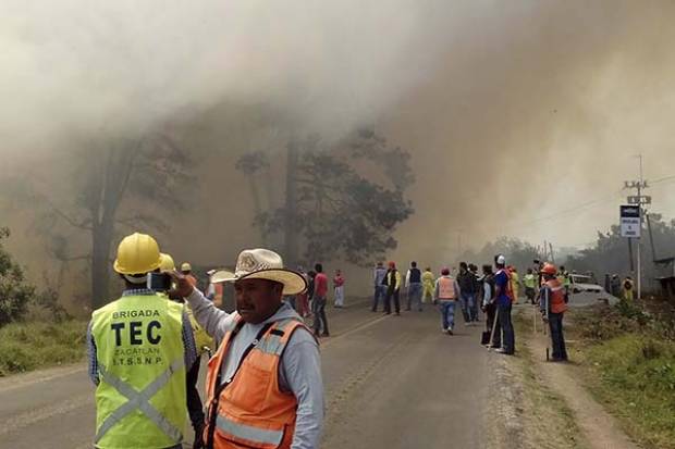 Puebla suma 300 incendios forestales este año