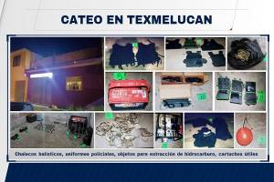 Fiscalía de Puebla cateó inmuebles huachicoleros en Texmelucan