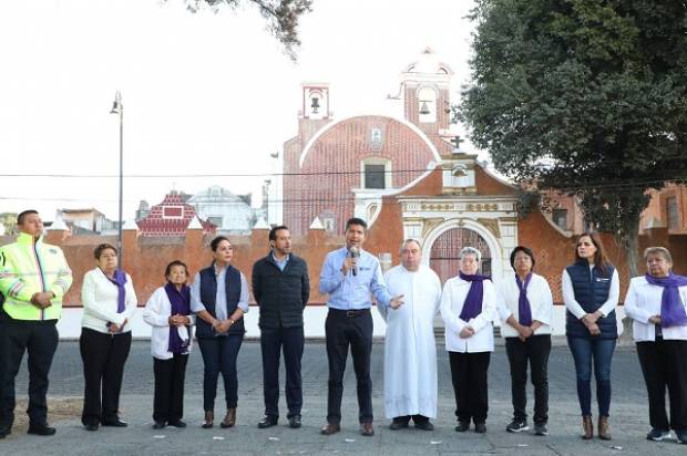 Concluye Ayuntamiento de Puebla segunda etapa de conservación de barrios