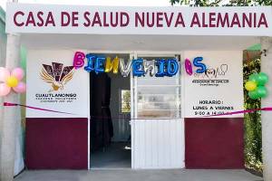 Cuautlancingo: Lupita Daniel inaugura Casa de Salud en la colonia Nueva Alemania