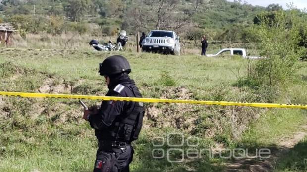 Ejecutan a hombre y tiran el cadáver a una barranca en Texmelucan