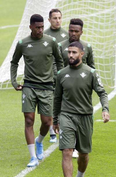 FOTOS: Real Betis entrenó en el Cuauhtémoc; este domingo enfrenta al Club Puebla