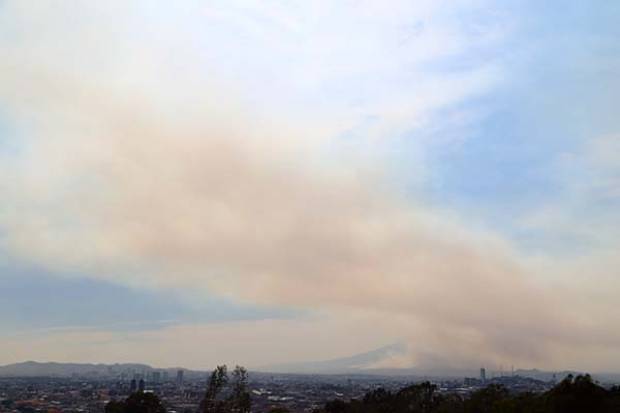 Puebla suma 300 incendios forestales en lo que va del año