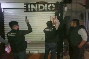 Clausuran 10 antros y bares de Puebla capital por irregularidades