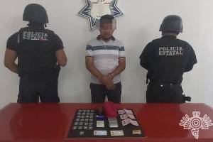 Vendía droga por Facebook en Puebla; fue capturado en Fuentes de San Bartolo