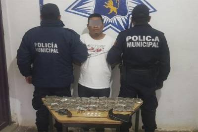 Policía Estatal asegura a ladrón con más de un centenar de atracos en Huauchinango