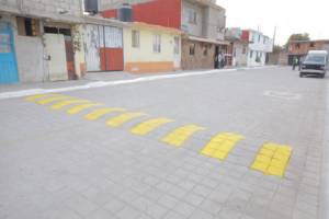 Con inversión de 1.2 mdp rehabilitan vialidad en San Baltazar Campeche
