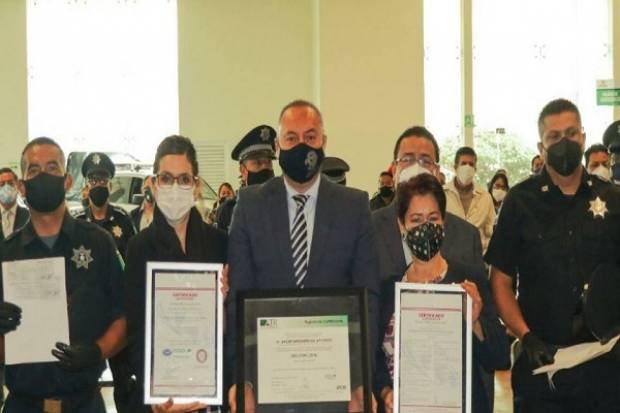 Ayuntamiento de Atlixco recibió certificaciones por calidad del servicio y gestión antisoborno